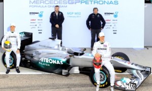 Mercedes GP 2011 Formula 1 Race Car