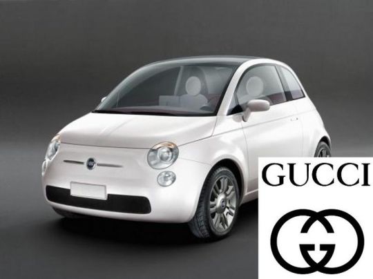 Fashion cars: Fiat 500 to play the model for Gucci 