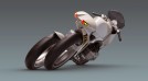 Futuristic motorbike FB200S