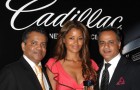 Beauty Contact President and Developer of the Cadillac Fragrance, Alwyn Stephen, Claudia Jordan, and Sanjay Bawa, Director Sales for N America- Beauty Contact Inc. Beauty Contact President and Developer of the Cadillac Fragrance, Alwyn Stephen, Claudia Jordan, and Sanjay Bawa, Director Sales for N America- Beauty Contact Inc.