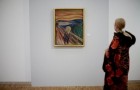 Edvard Munch's painting The Scream in the Munch Museum in Oslo
