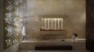 Showering experience expanded with the horizontal shower