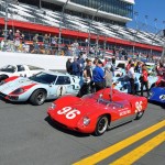 (L-R) Porsche 907, Ford GT40 Mk II and Lotus-Climax 19B (L-R) Porsche 907, Ford GT40 Mk II and Lotus-Climax 19B