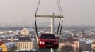 Flying Bentley Continental V8 coupe makes airlift debut