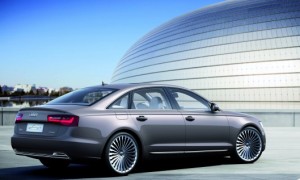 A6 L e-tron concept at 2012 Beijing Motor Show