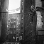 Shoe-Shine-Boys-On-Fence-–-1947 Shoe-Shine-Boys-On-Fence-–-1947