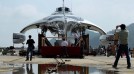 Fuel efficient $15 million luxury trimaran Adastra finally taken to the water