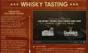 whiskey tasting glenfiddich