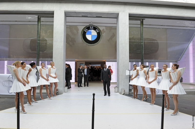 Bmw brand store opening paris #6