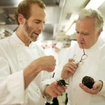 Chefs Dan Barber et Alain Ducasse