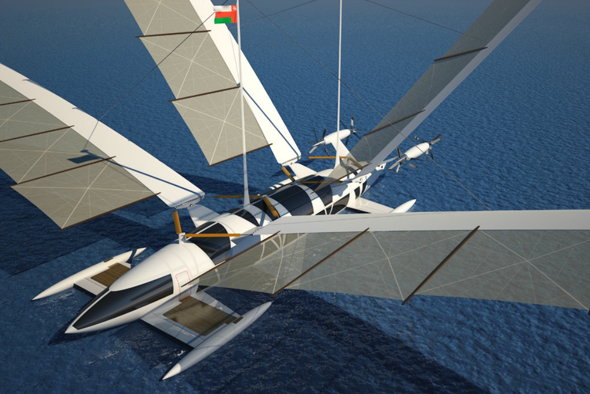 Trimaran Sailing Yacht