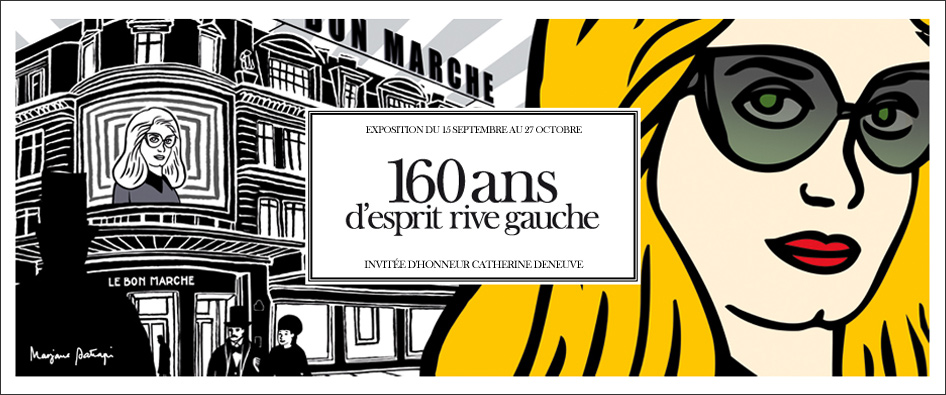 Happy 160th anniversary for prestigious LVMH's Le Bon Marche Rive