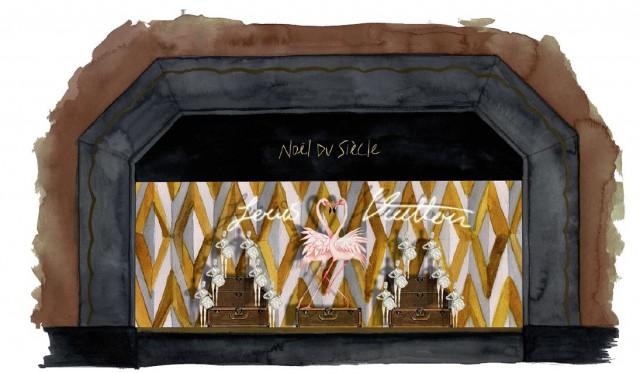 Galeries Lafayette Louis Vuitton Christmas Window Display Stock Photo -  Download Image Now - iStock