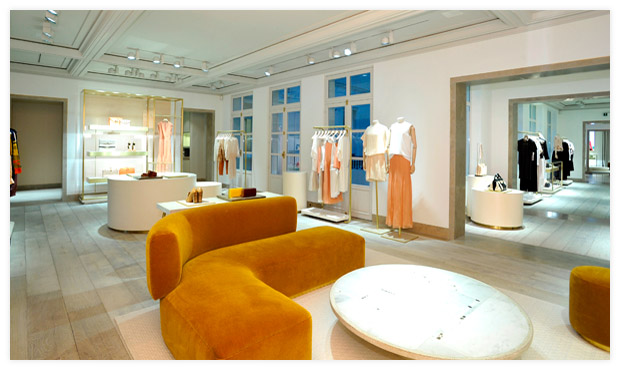 Chloé's first Maison opened on Paris' rue Saint-Honoré 