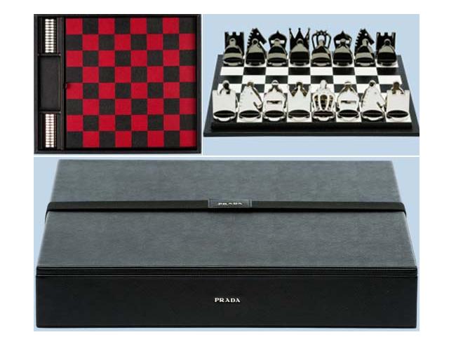 Prada's luxury line of board games 