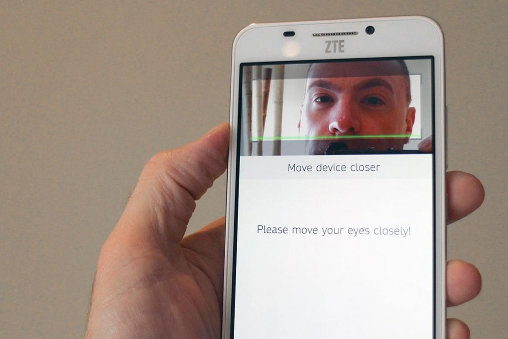 2015 Top Tech of Mobile World Congress Award Winners-CoolTech -EyePrint ID on the ZTE Grand S3