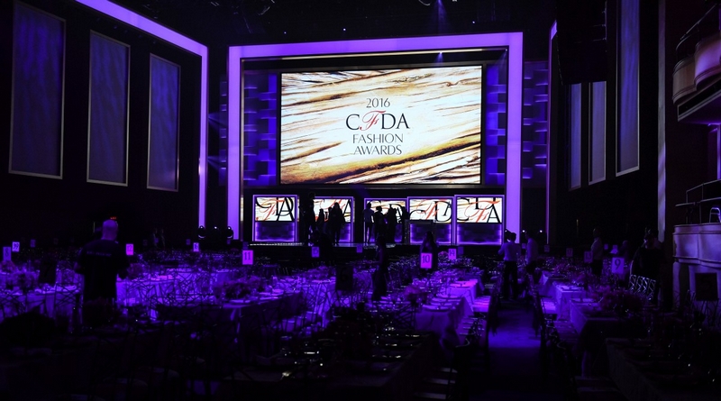 2016 CFDA Fashion Awards preparation