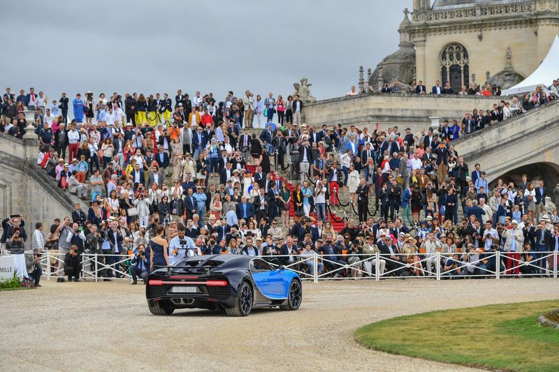 2016 Chantilly Arts & Elégance Richard Mille at Chantilly, Oise, France-Concept-Car  Bugatti Chiron