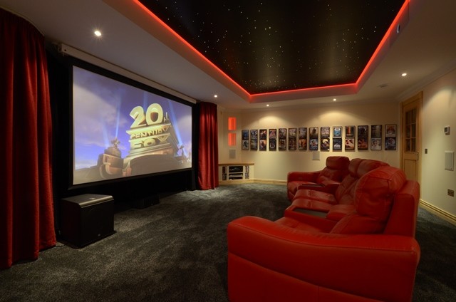 A star ceiling in your home cinema--