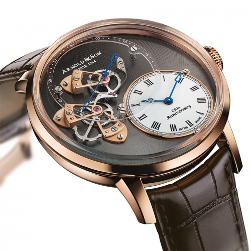 ARNOLD & SON Instrument Collection DSTB watch - baselworld 2015
