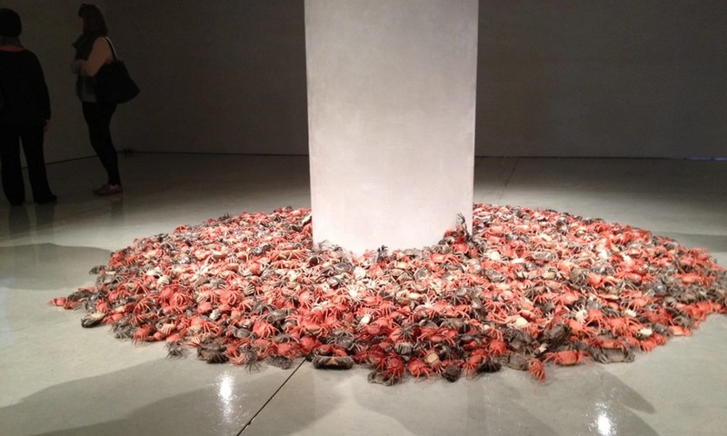 Ai WeiWei Porcelain Crabs