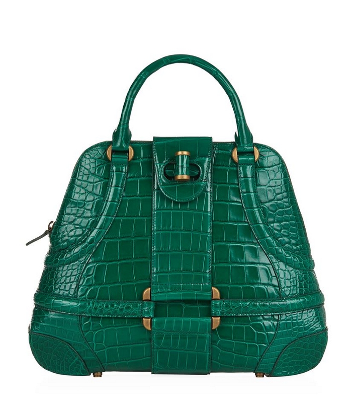 Alexander McQueen Crocodile Novak Bag -£12,495.00