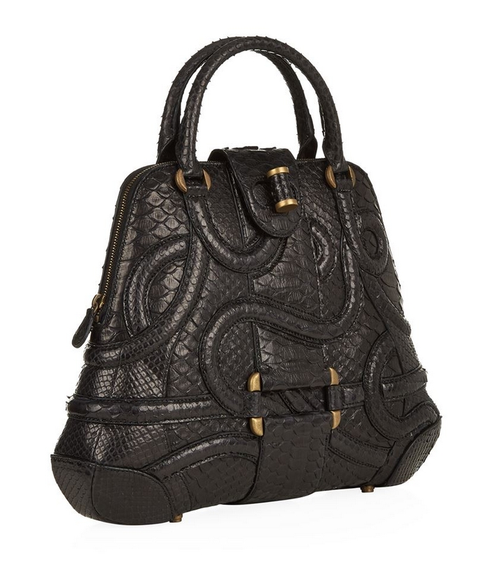 Alexander McQueen Python Novak Bag-2015