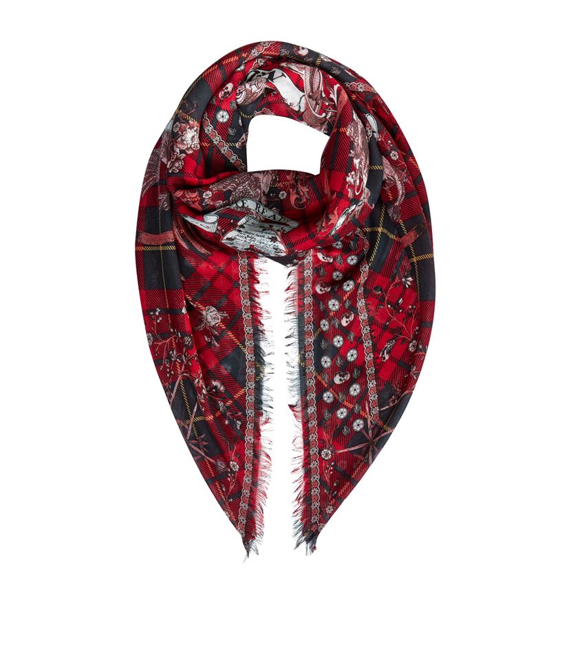 Alexander McQueen Savage Beauty Widows Of Culloden Pashmina