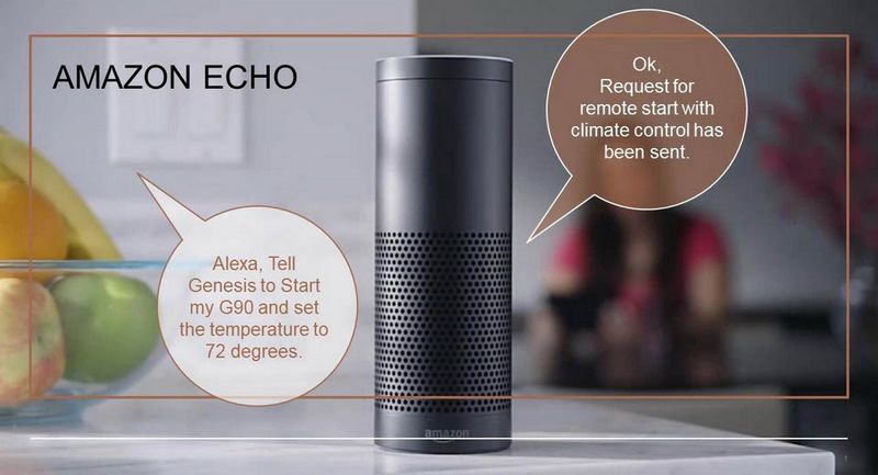 Amazon Alexa skill for Genesis. How It Works-