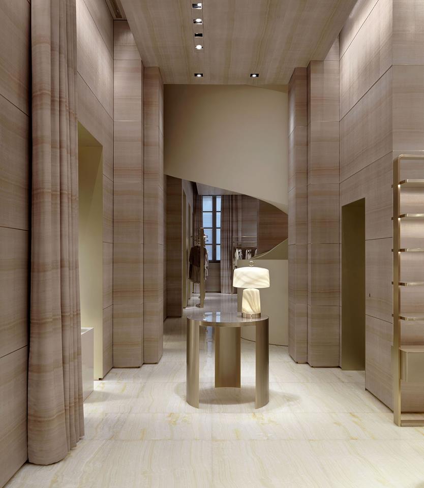 Armani - the flagship store in Milan on Via Monte Napoleone