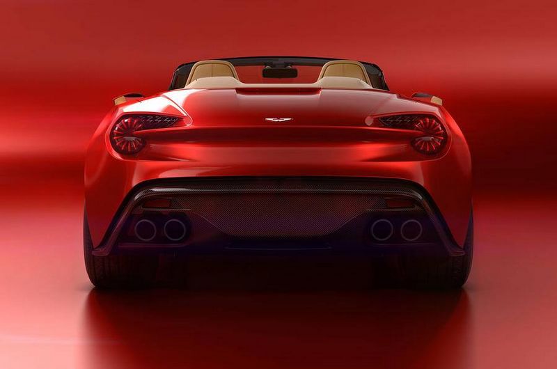 Aston Martin Vanquish Zagato Volante unveiled at 2016 Pebble Beach---