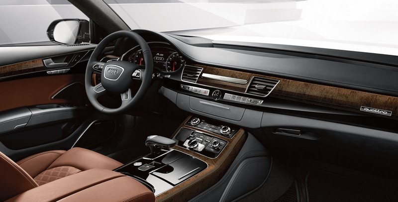 Audi A8L interior
