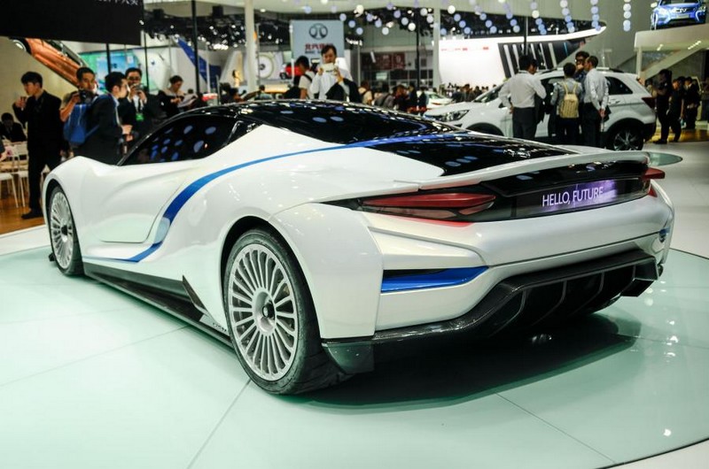 BAIC Arcfox-7 electric supercar in China -Beijing Auto Show2016