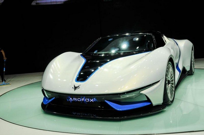 BAIC unveils Arcfox-7 electric supercar in China -Beijing Auto Show2016