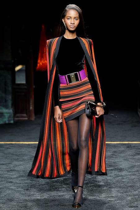 Balmain channels 70s and 80s Saint Laurent in Paris - 2LUXURY2.COM