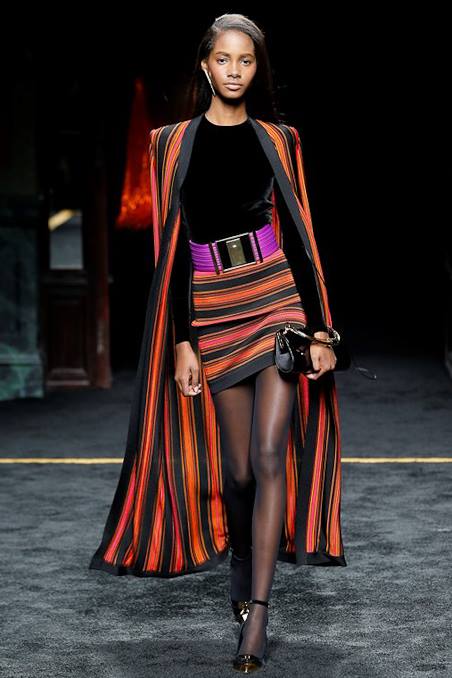 BALMAIN FALL WINTER 2015 WOMENSWEAR SHOW-Look 14