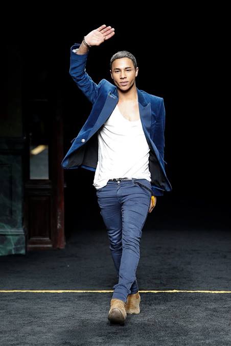 How Olivier Rousteing Paid Homage To Pierre Balmain In The House's