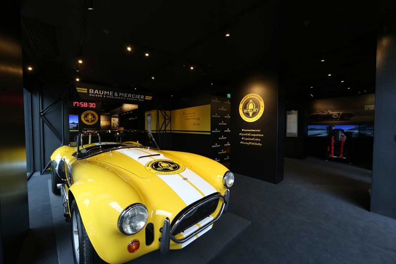 BAUME & MERCIER CELEBRATES THE NEW CAPELAND SHELBY®COBRA 1963 LIMITED EDITION WITH A POP-UP STORE IN HONG KONG-