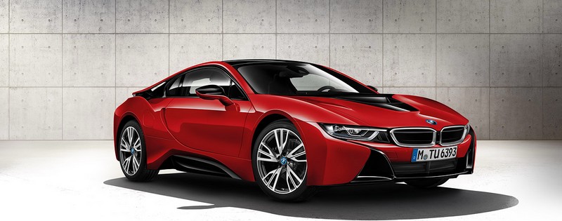 BMW i8 Protonic Red edition---
