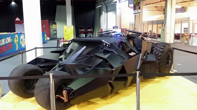 Batman loaned his infamous #batmobile to #MEFCC this year
