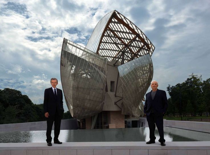 Fondation Louis Vuitton - L'oiseau de verre de Bernard Arnault et Frank  Gehry