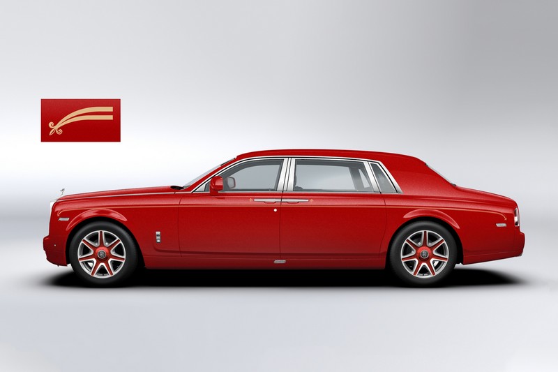 Bespoke Rolls-Royce Phantoms for The 13 Hotel- lateral