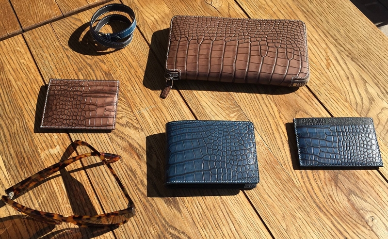 Bianca Mosca luxury wallets made from ethically sourced exotic leathers