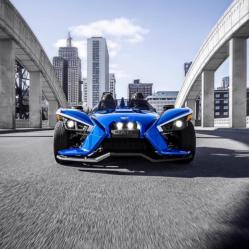 Blue Fire SL Limited Edition -- the most exclusive vehicle to Polaris Slingshot lineup 2luxury2 com-