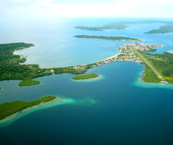 Bocas del Toro, Panama-aerial