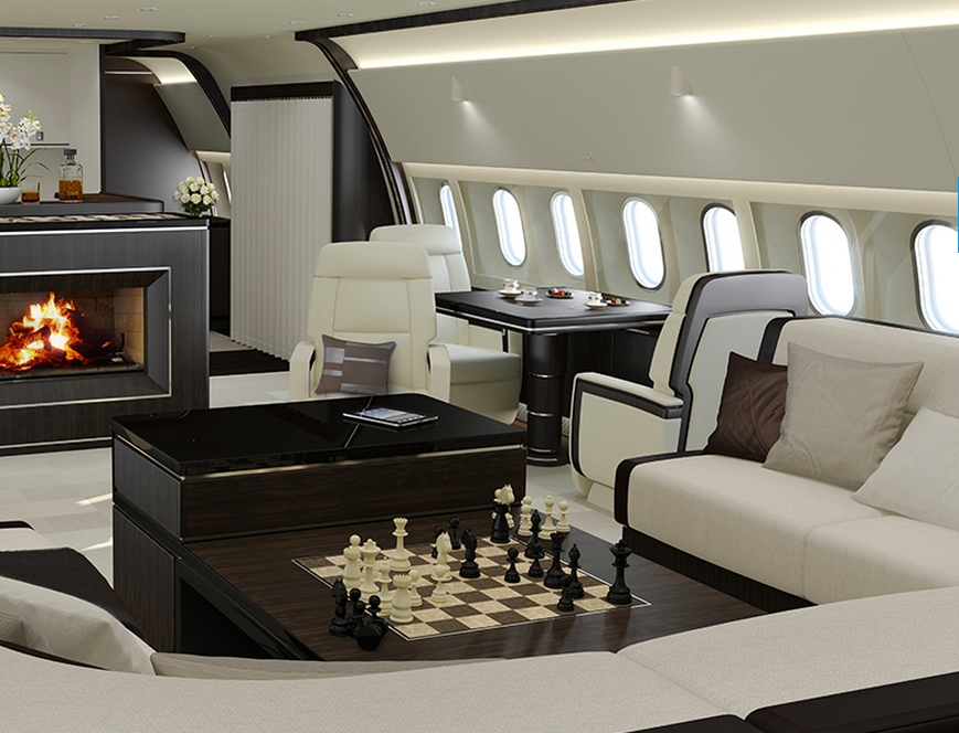 Boeing Business Jets - interior 3