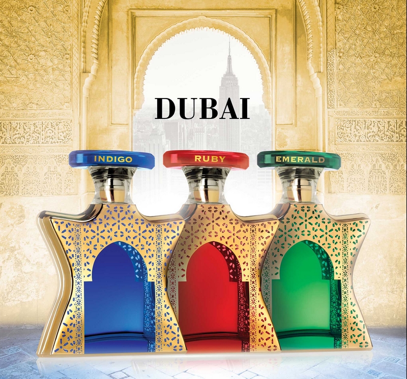 Indigo, Ruby, and Emerald: Bond No. 9's Dubai—a collection