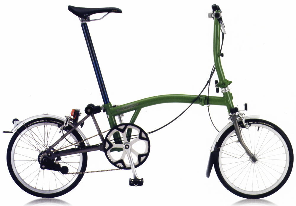 Brompton m2l racing 2025 green