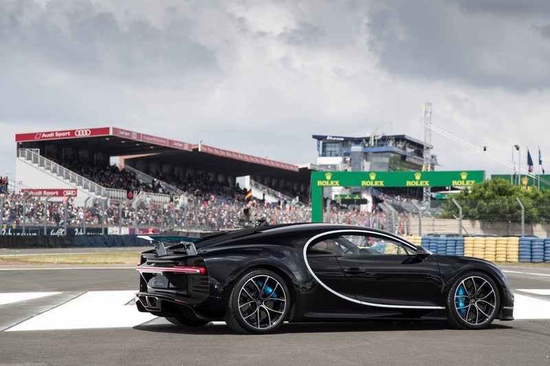 Bugatti Chiron celebrates its debut in France at the 24 Hours of Le Mans 2016-