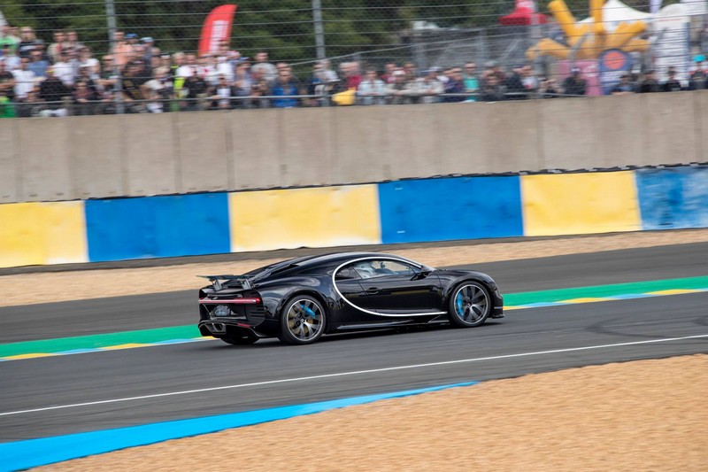 Bugatti Chiron celebrates its debut in France at the 24 Hours of Le Mans 2016-Reaching a speed of 380kmh